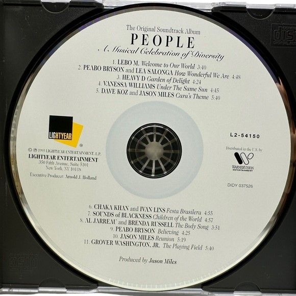 People: A Musical Celebration of Diversity OST (CD, 1995) - LN - Picture 3 of 4